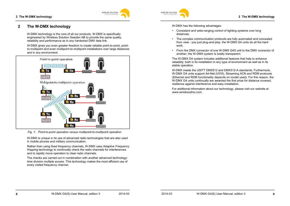 Leprecon W-DMX G4 MK I User Manual | Page 5 / 29
