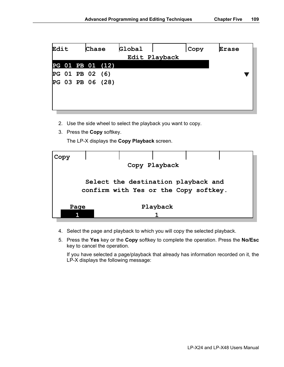 Leprecon LP-X24 Manual v3.2 User Manual | Page 113 / 228