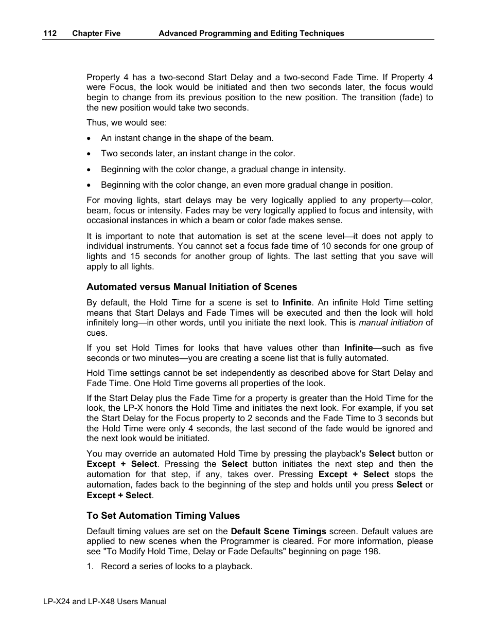 Leprecon LP-X24 Manual v3.2 User Manual | Page 116 / 228