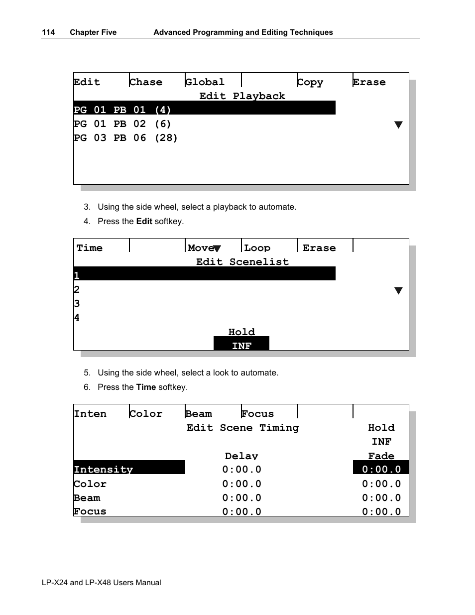 Leprecon LP-X24 Manual v3.2 User Manual | Page 118 / 228