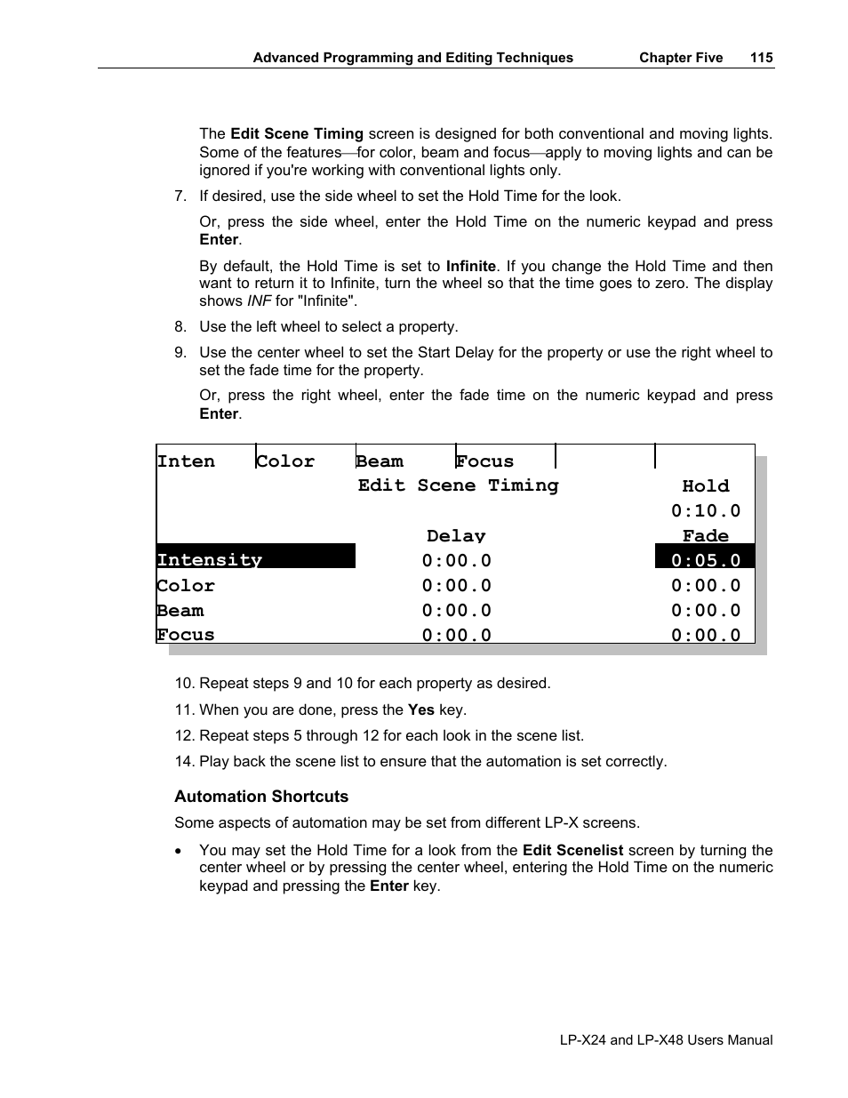Leprecon LP-X24 Manual v3.2 User Manual | Page 119 / 228