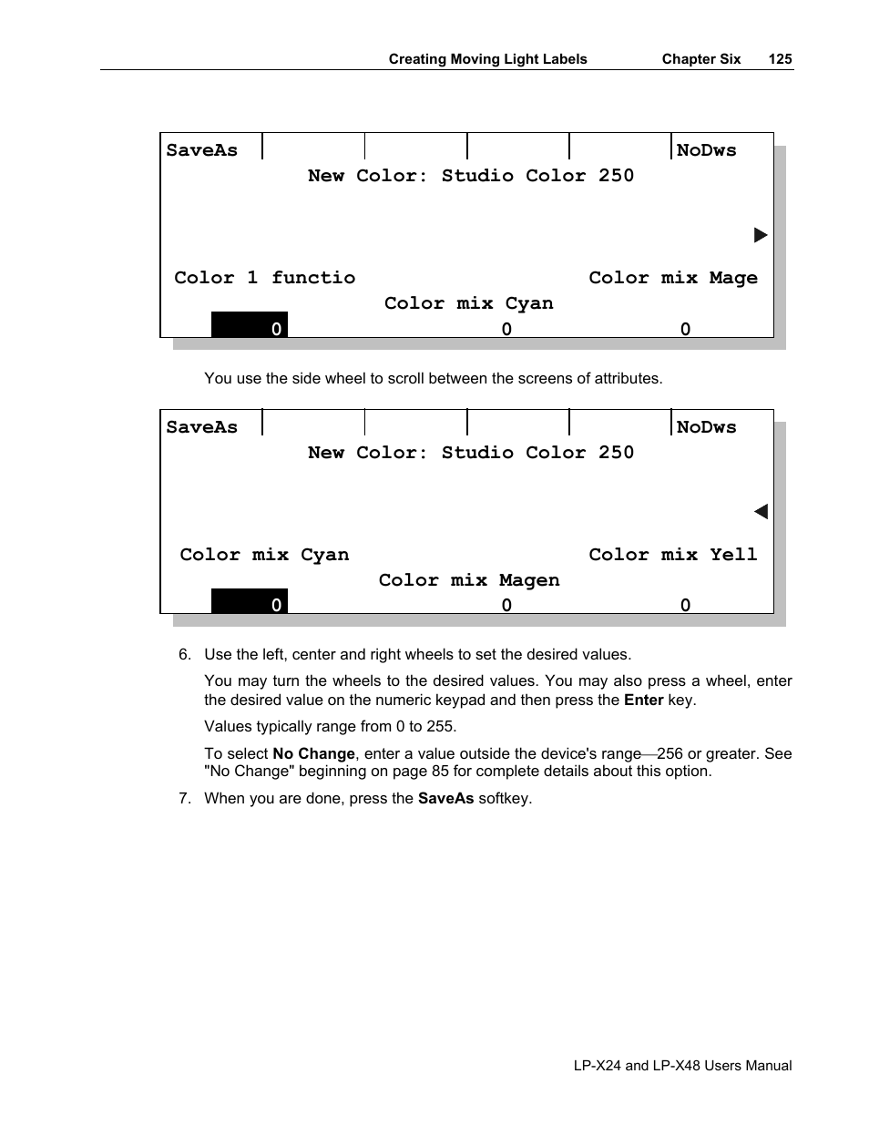 Leprecon LP-X24 Manual v3.2 User Manual | Page 129 / 228