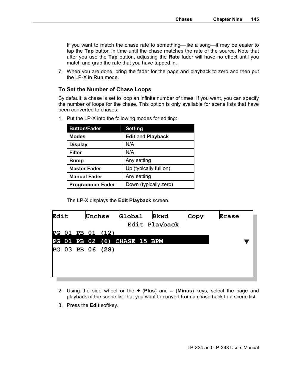 Leprecon LP-X24 Manual v3.2 User Manual | Page 149 / 228