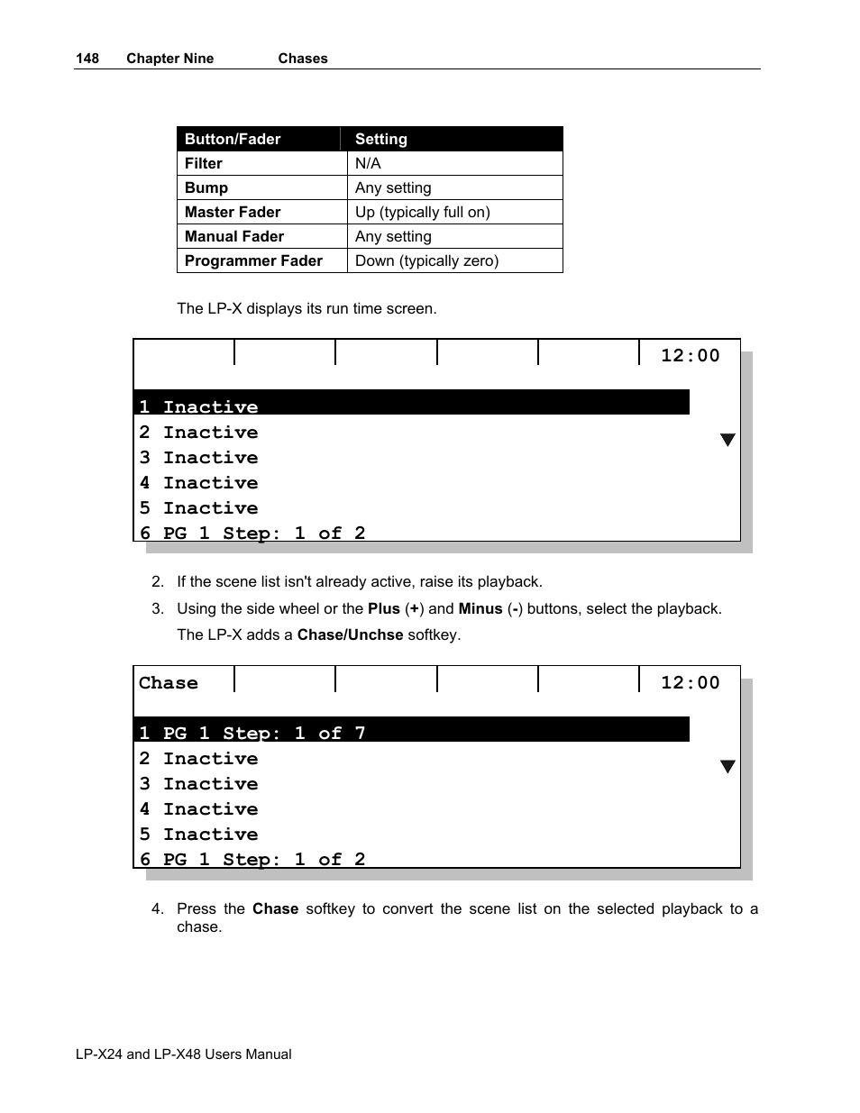 Leprecon LP-X24 Manual v3.2 User Manual | Page 152 / 228