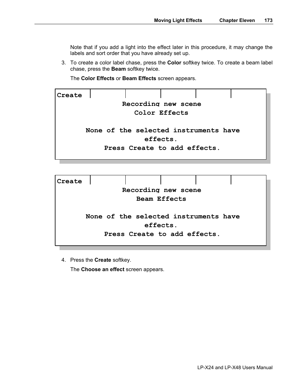 Leprecon LP-X24 Manual v3.2 User Manual | Page 177 / 228
