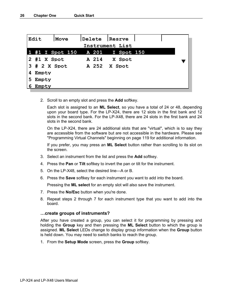 Leprecon LP-X24 Manual v3.2 User Manual | Page 30 / 228