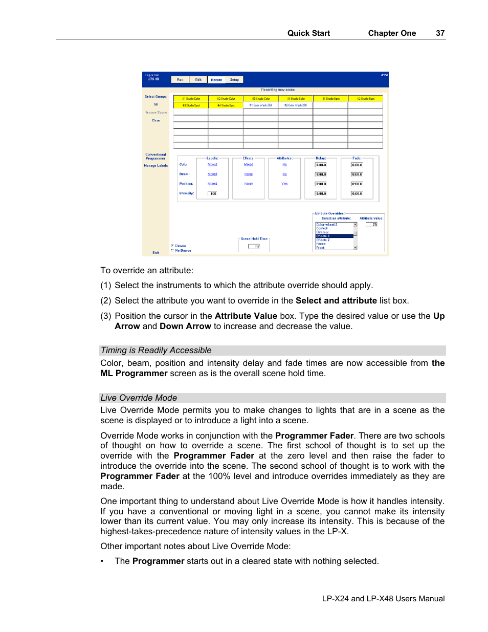 Leprecon LP-X24 Manual v3.2 User Manual | Page 41 / 228