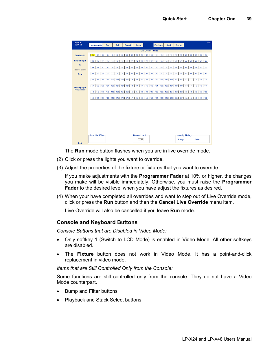 Leprecon LP-X24 Manual v3.2 User Manual | Page 43 / 228