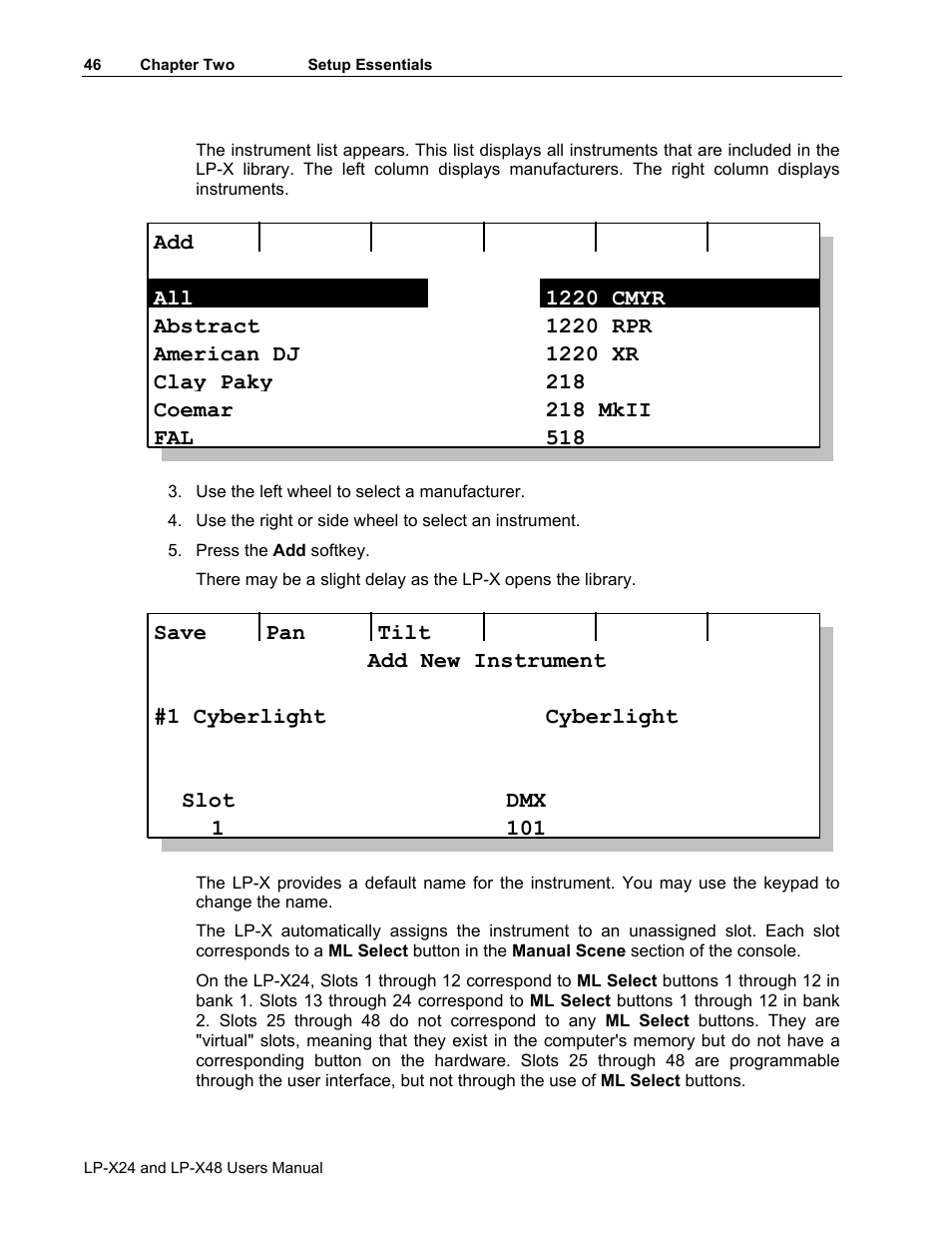 Leprecon LP-X24 Manual v3.2 User Manual | Page 50 / 228