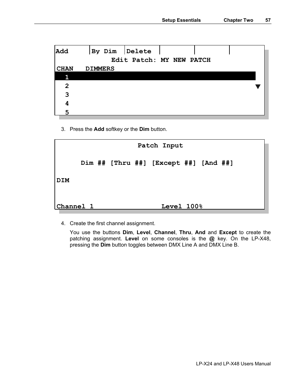 Leprecon LP-X24 Manual v3.2 User Manual | Page 61 / 228