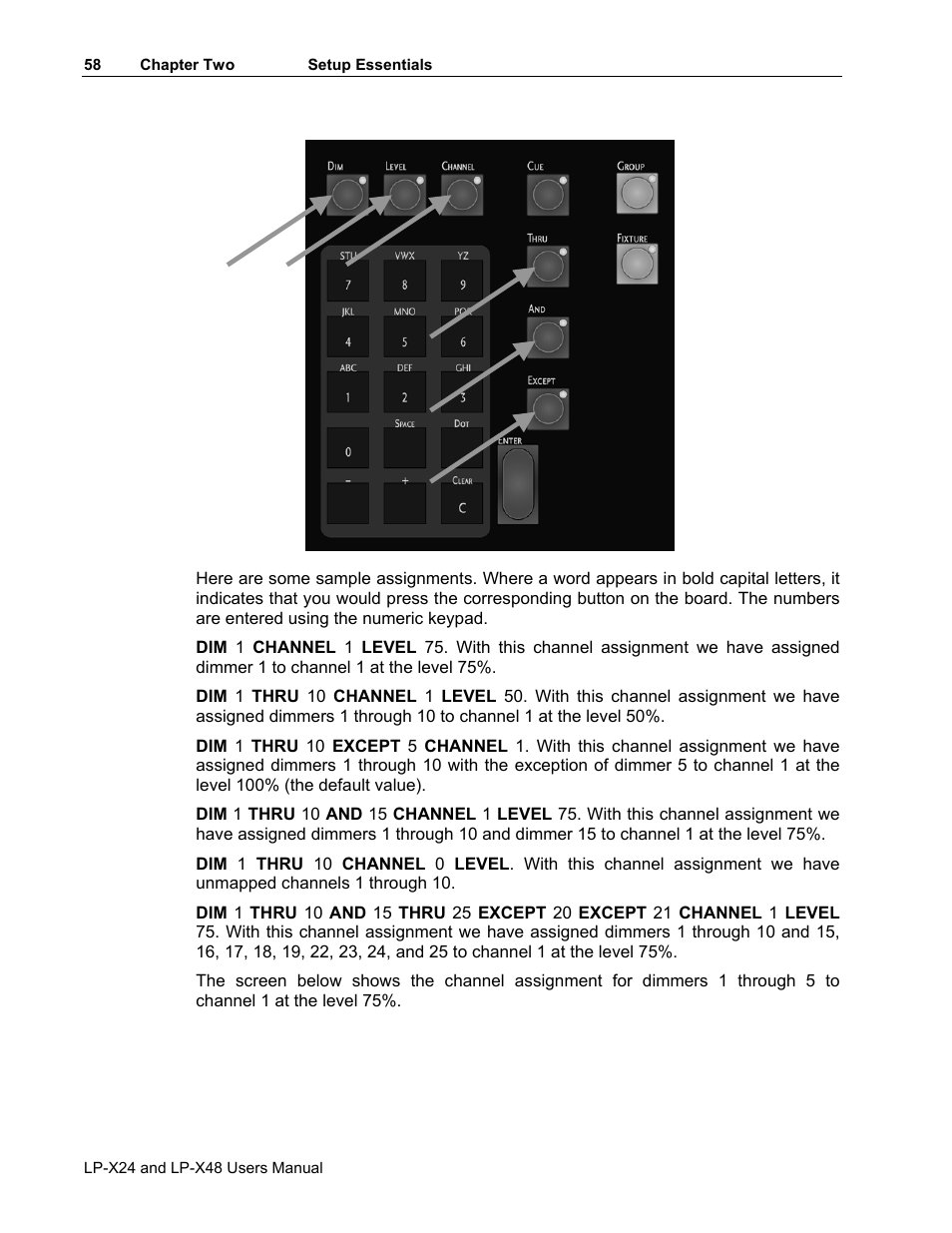 Leprecon LP-X24 Manual v3.2 User Manual | Page 62 / 228