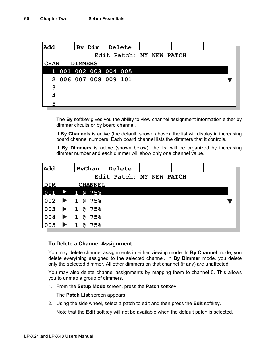 Leprecon LP-X24 Manual v3.2 User Manual | Page 64 / 228