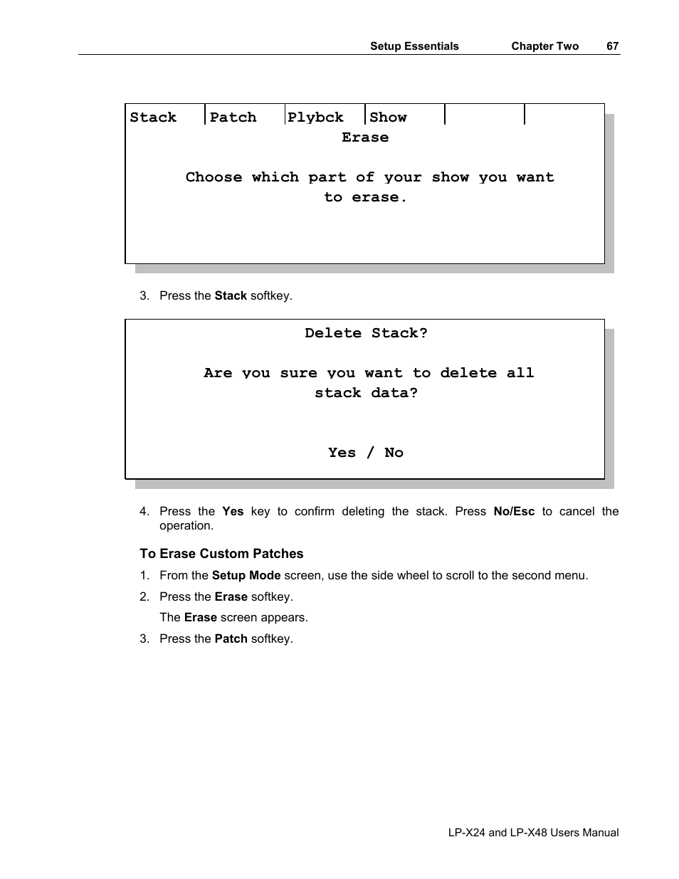 Leprecon LP-X24 Manual v3.2 User Manual | Page 71 / 228