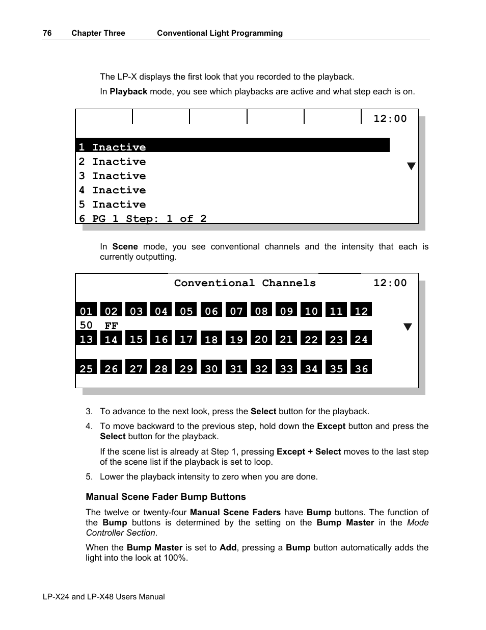 Leprecon LP-X24 Manual v3.2 User Manual | Page 80 / 228