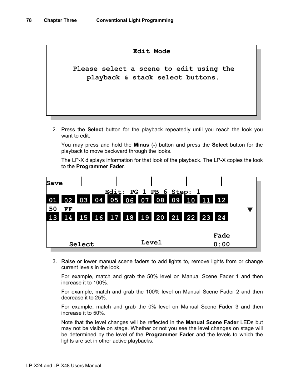 Leprecon LP-X24 Manual v3.2 User Manual | Page 82 / 228