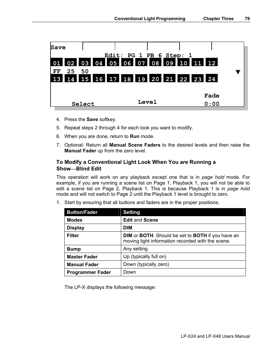 Leprecon LP-X24 Manual v3.2 User Manual | Page 83 / 228
