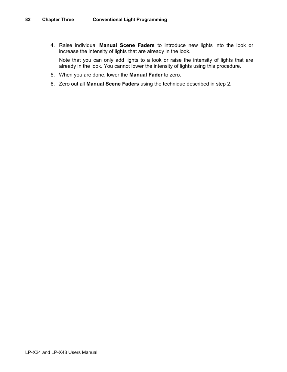 Leprecon LP-X24 Manual v3.2 User Manual | Page 86 / 228