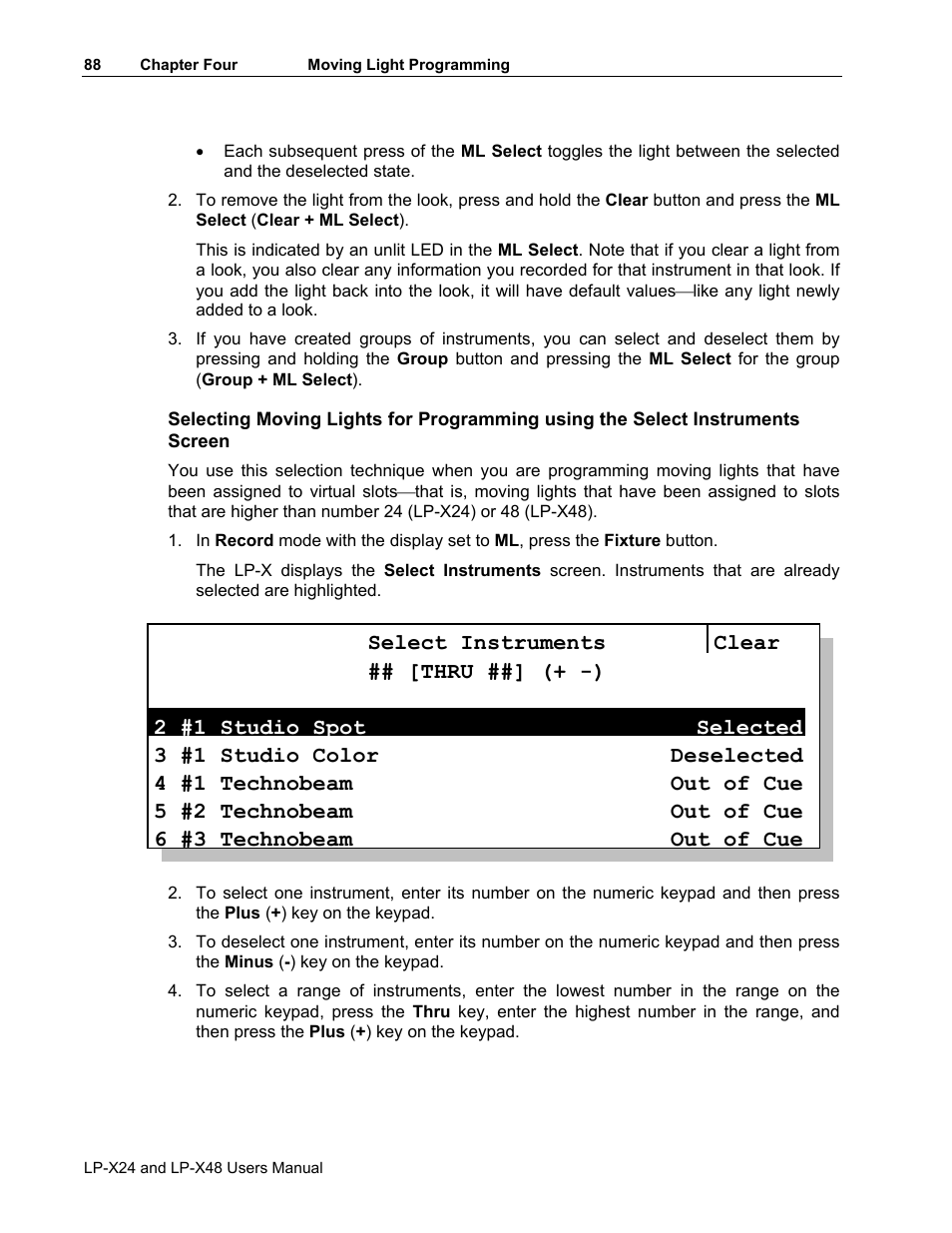 Leprecon LP-X24 Manual v3.2 User Manual | Page 92 / 228