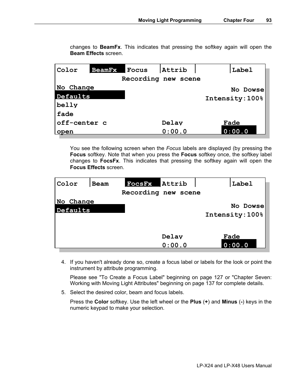 Leprecon LP-X24 Manual v3.2 User Manual | Page 97 / 228