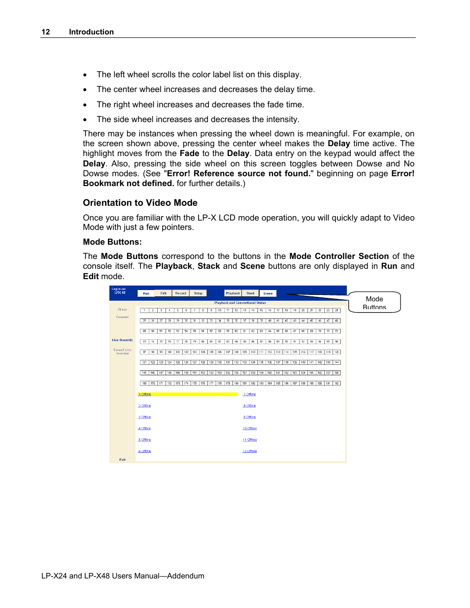 Leprecon LP-X24 Manual v3.2 Addendum User Manual | Page 13 / 55