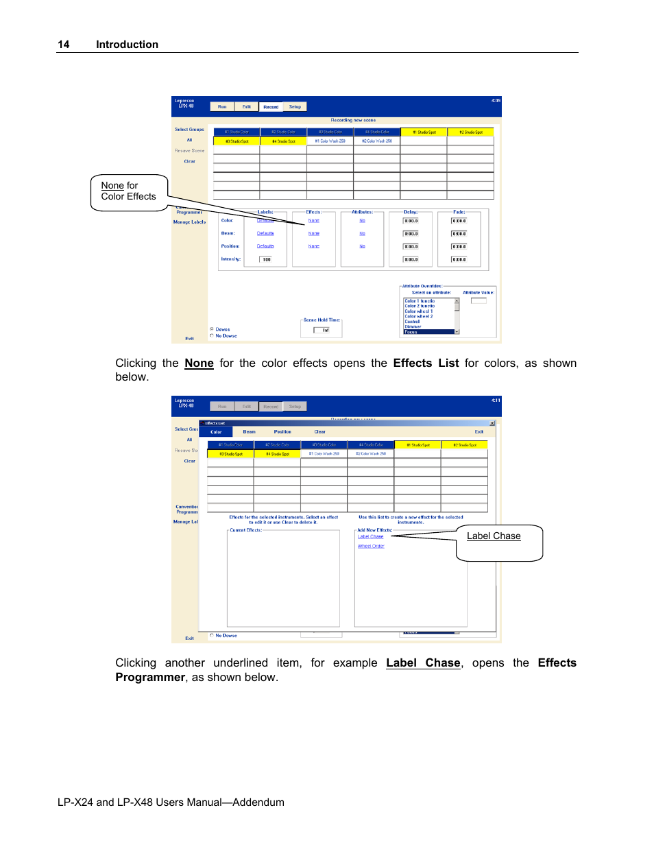 Leprecon LP-X24 Manual v3.2 Addendum User Manual | Page 15 / 55