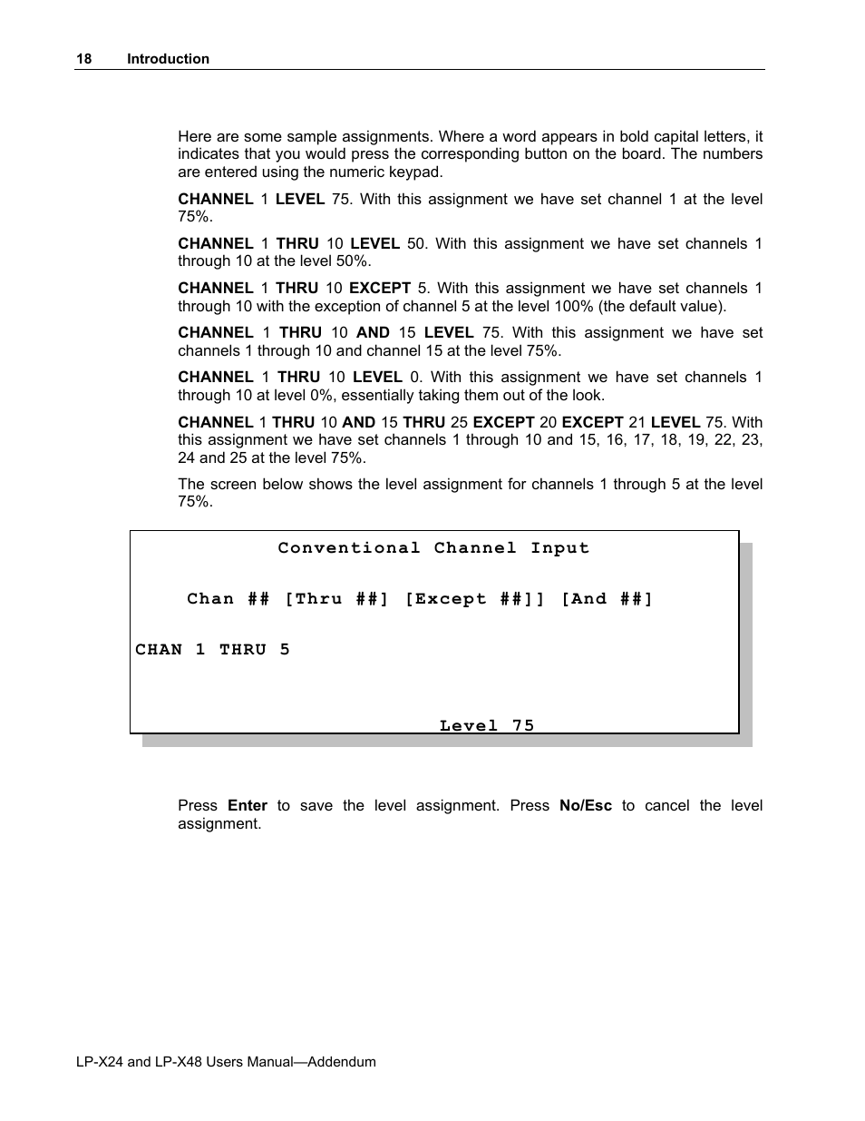 Leprecon LP-X24 Manual v3.2 Addendum User Manual | Page 19 / 55