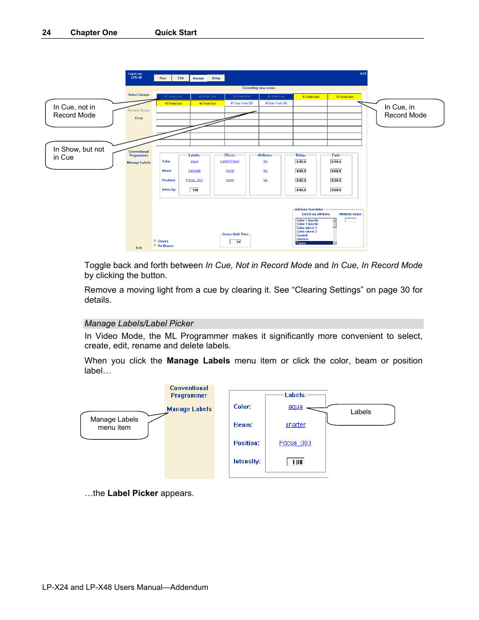 Leprecon LP-X24 Manual v3.2 Addendum User Manual | Page 25 / 55