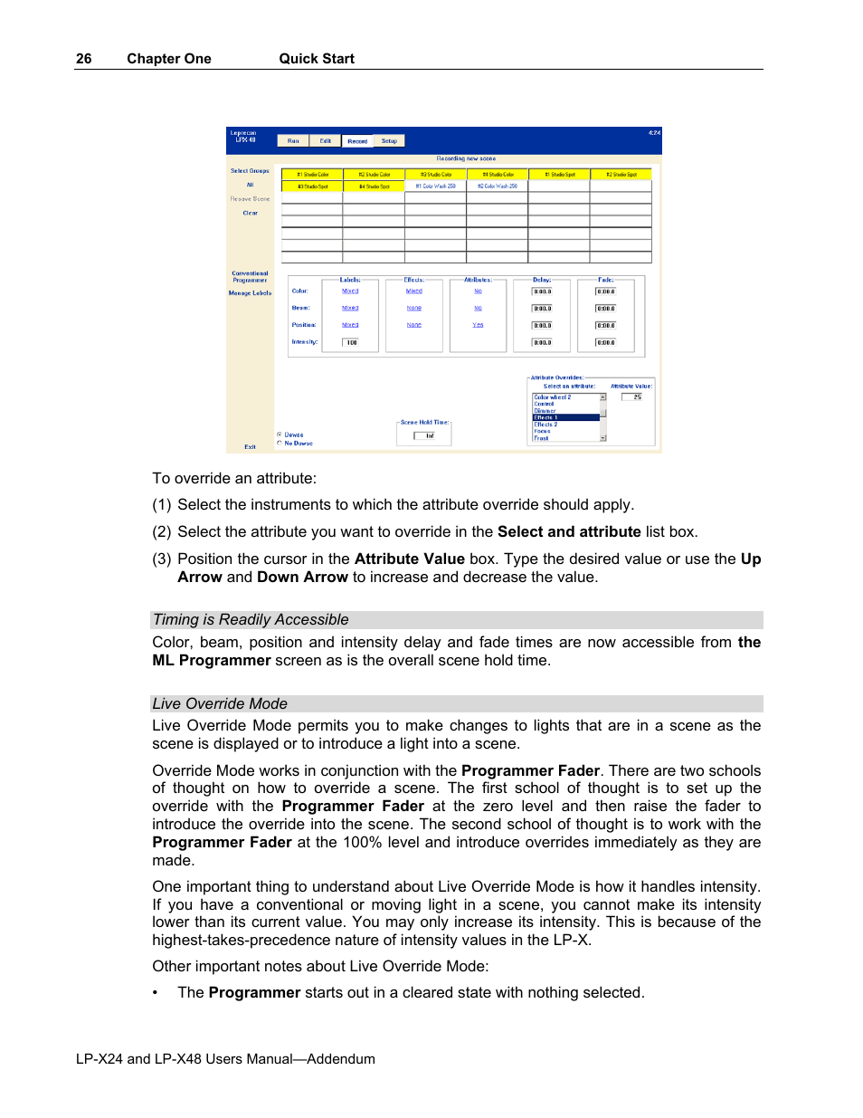 Leprecon LP-X24 Manual v3.2 Addendum User Manual | Page 27 / 55