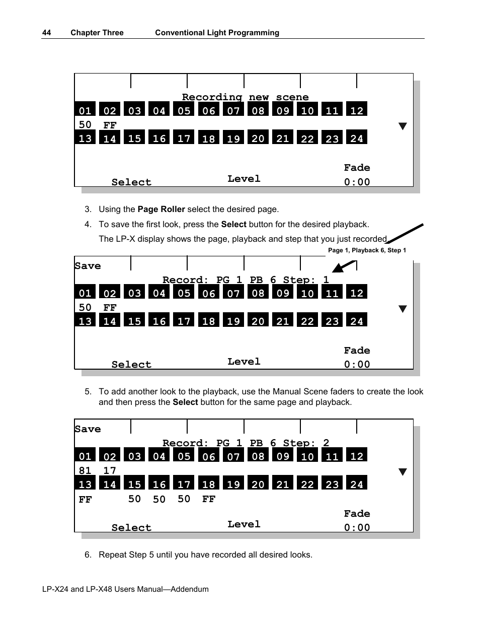 Leprecon LP-X24 Manual v3.2 Addendum User Manual | Page 45 / 55