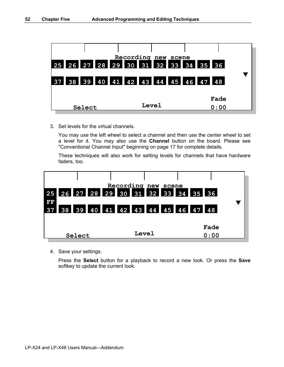 Leprecon LP-X24 Manual v3.2 Addendum User Manual | Page 53 / 55