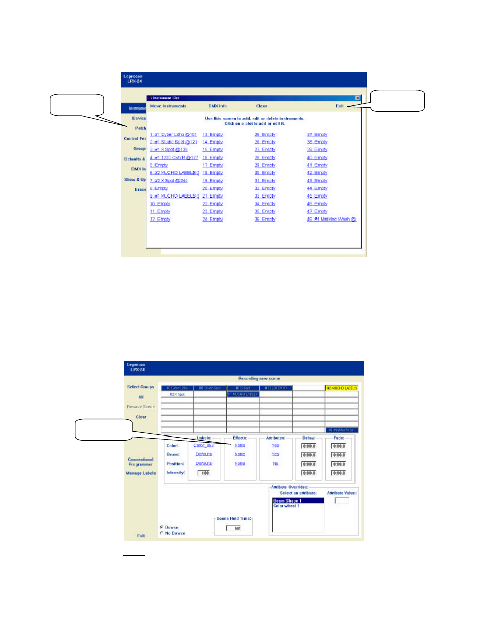 Leprecon LP-X24 V.3 Addendum Video Features User Manual | Page 4 / 9