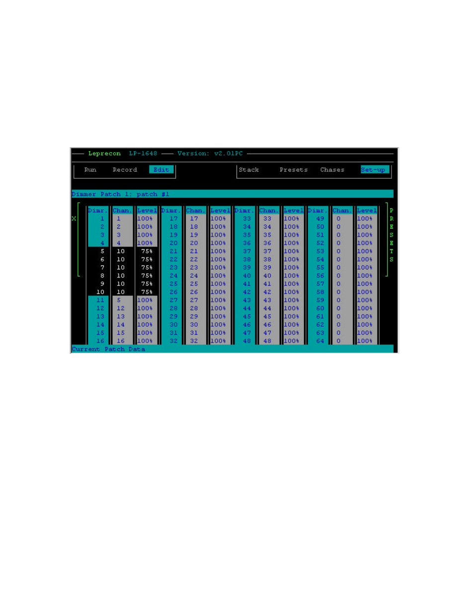 Leprecon LP-1600 Series User Manual | Page 12 / 60