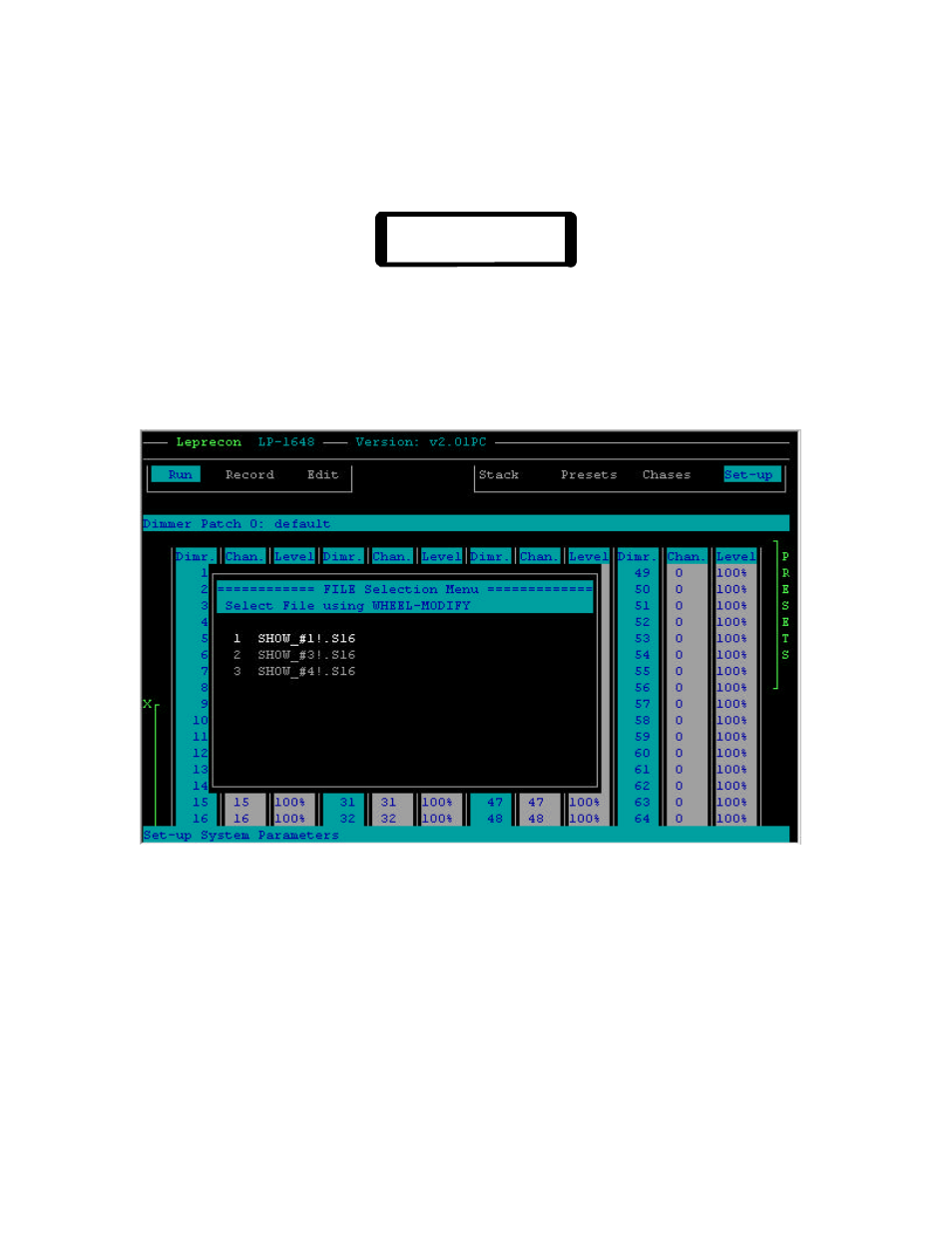 Leprecon LP-1600 Series User Manual | Page 48 / 60