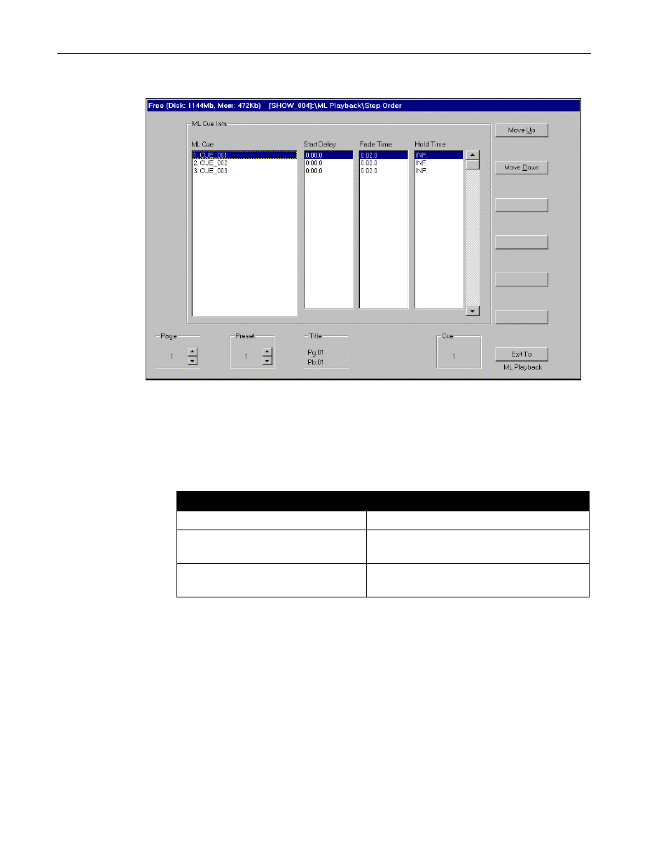 Converting a moving light cuelist to a chase | Leprecon LP-3000 Series User Manual | Page 102 / 186