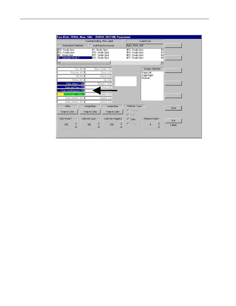 Leprecon LP-3000 Series User Manual | Page 126 / 186