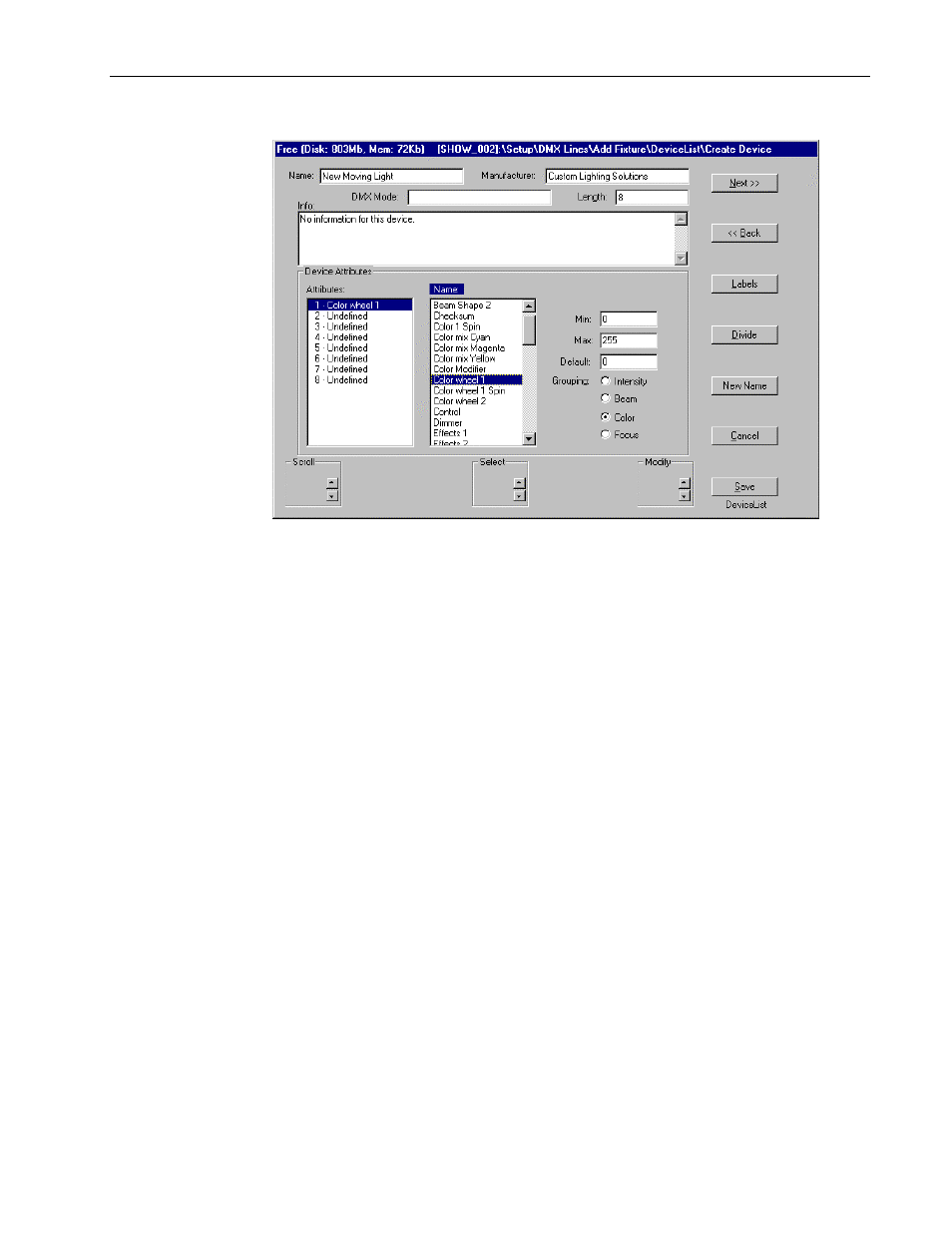 Leprecon LP-3000 Series User Manual | Page 165 / 186