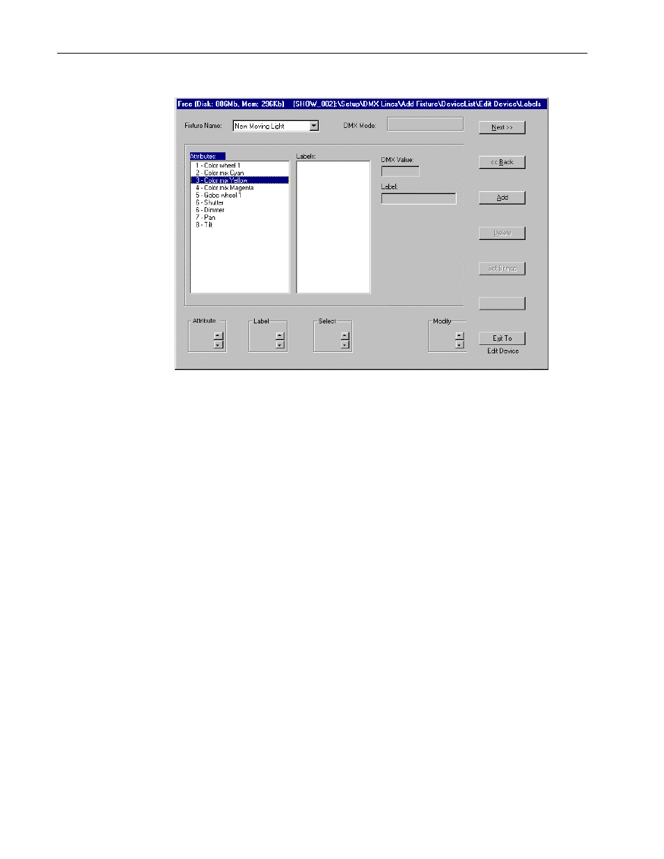 Leprecon LP-3000 Series User Manual | Page 168 / 186