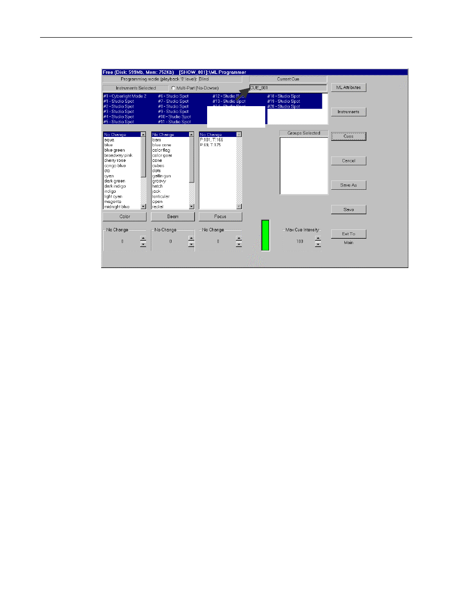Selecting fixtures | Leprecon LP-3000 Series User Manual | Page 90 / 186
