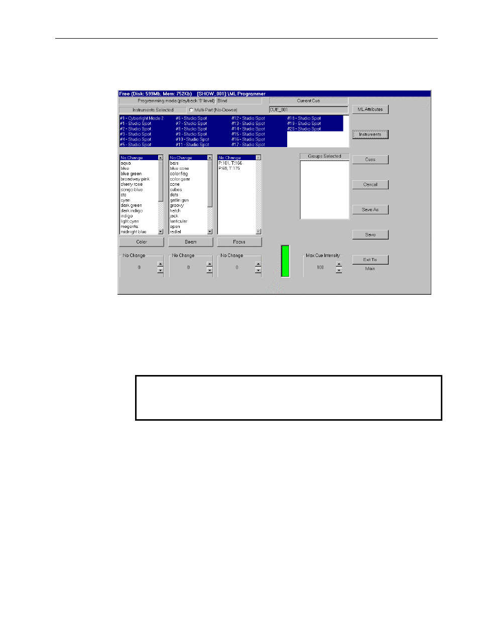 Leprecon LP-3000 Series User Manual | Page 95 / 186