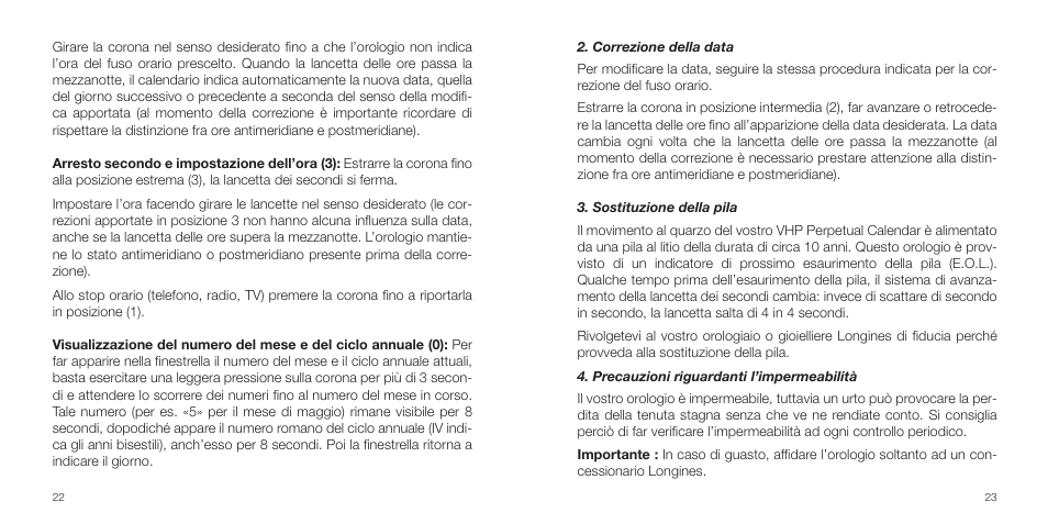 Longines L546 User Manual | Page 12 / 12