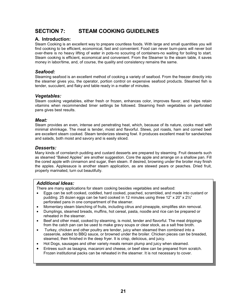 Cleveland Range 24CEA10 User Manual | Page 25 / 30