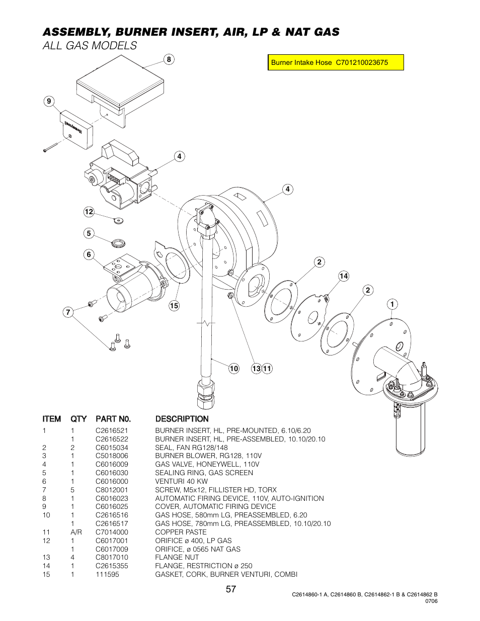 Cleveland Range OGS-10.10 User Manual | Page 61 / 101