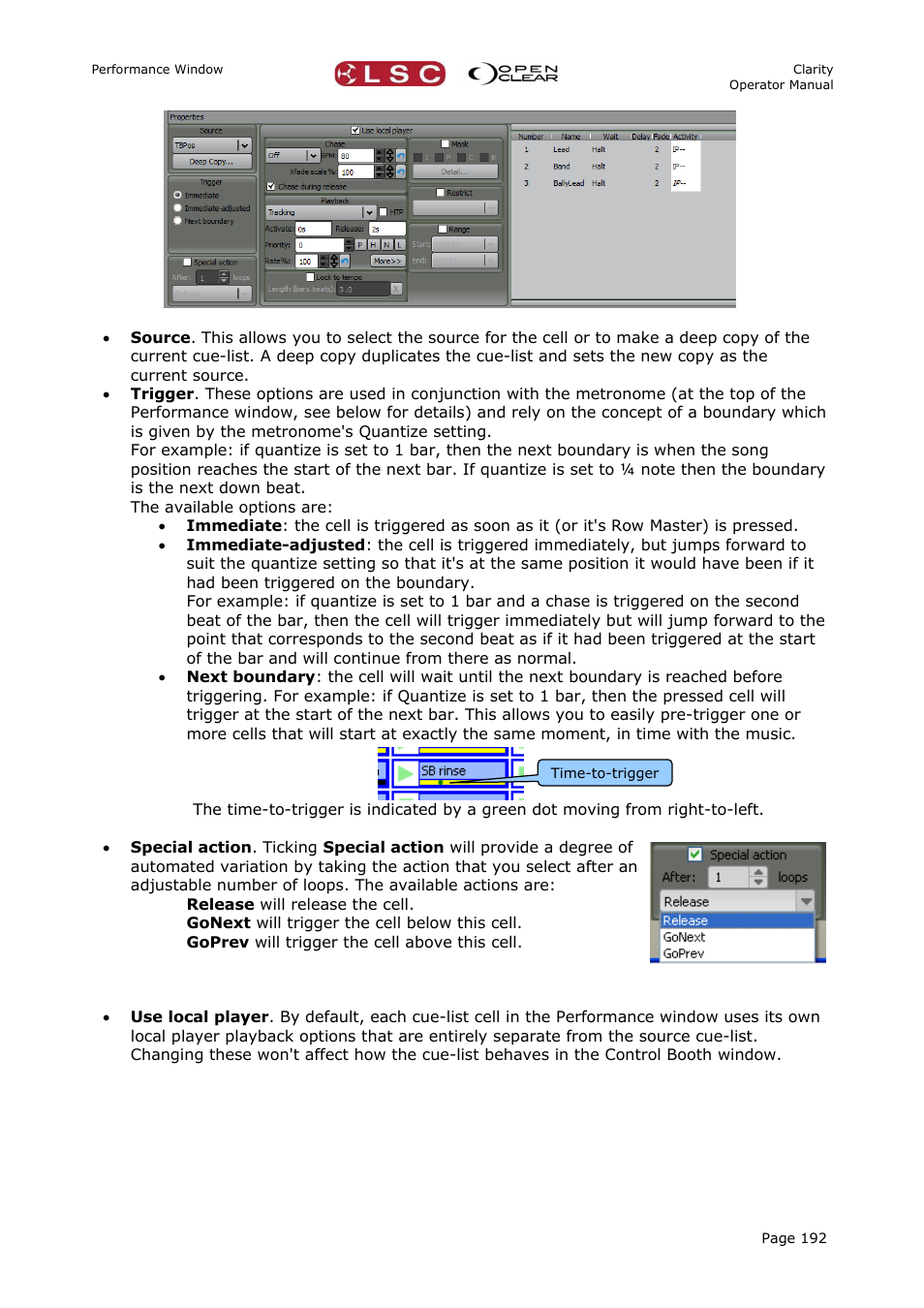 LSC Lighting CLARITY LX Series v.1 User Manual | Page 202 / 276