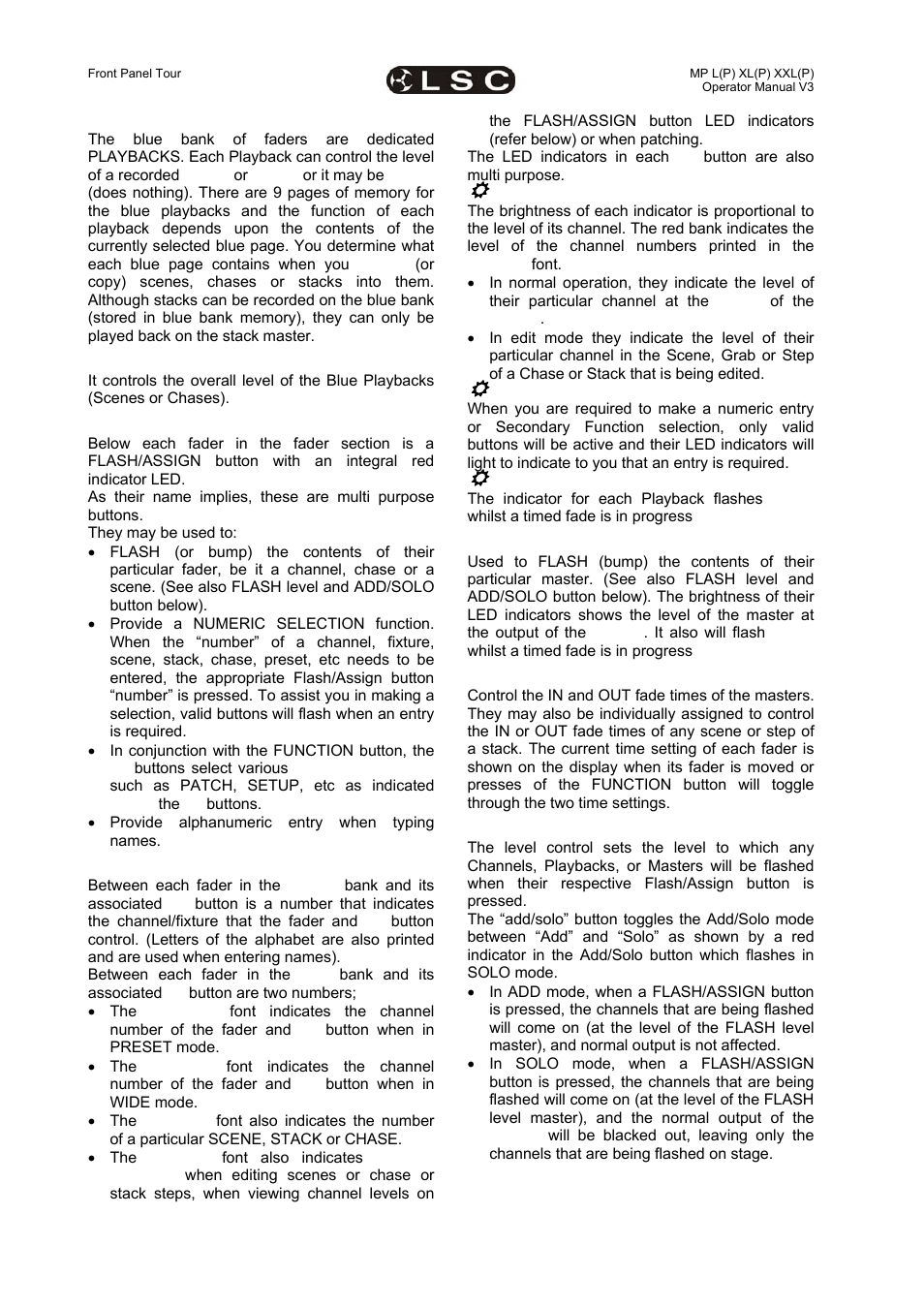 LSC Lighting maXim MP User Manual | Page 18 / 84