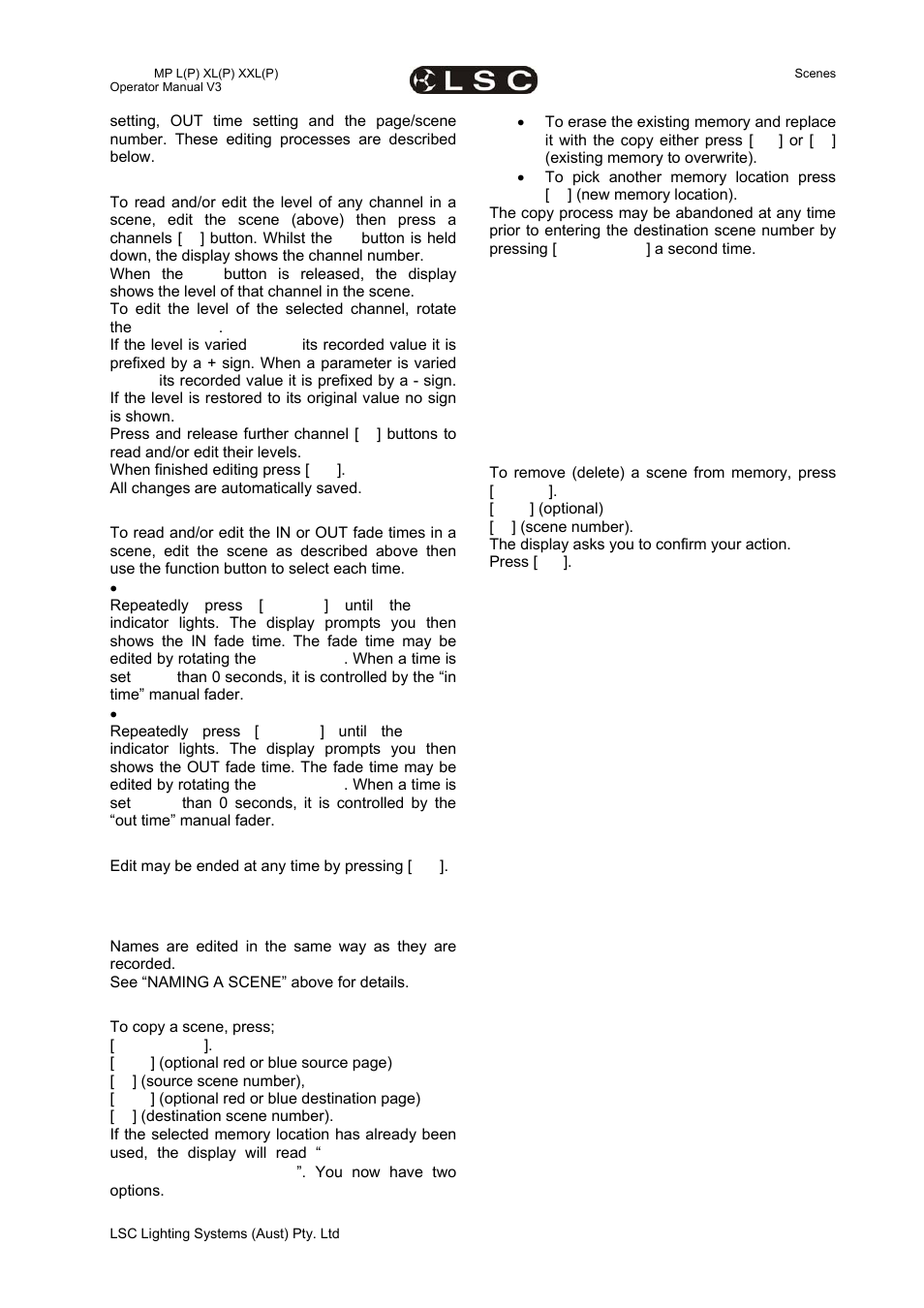 LSC Lighting maXim MP User Manual | Page 31 / 84