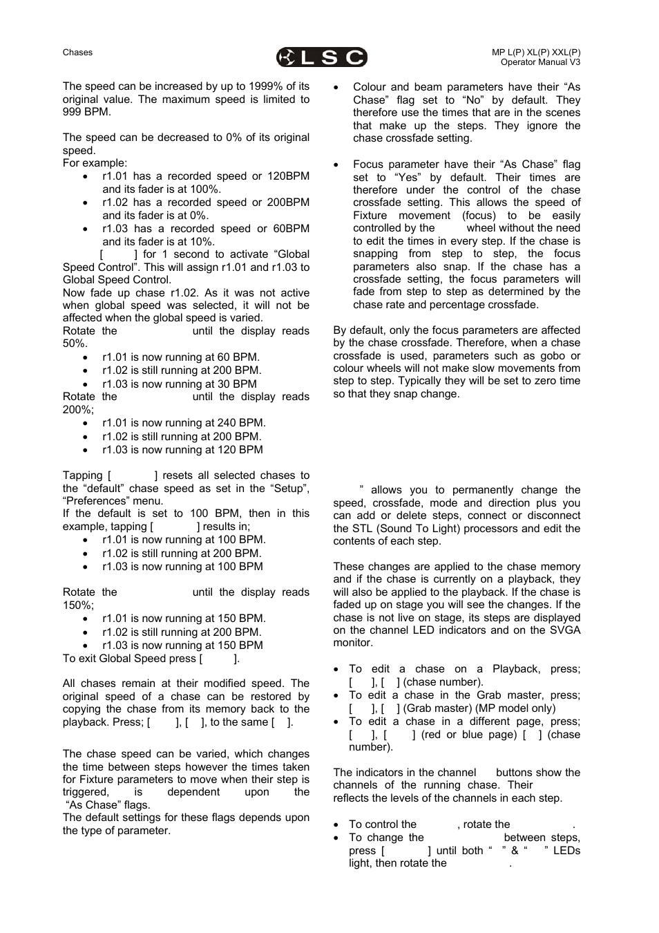 LSC Lighting maXim MP User Manual | Page 34 / 84