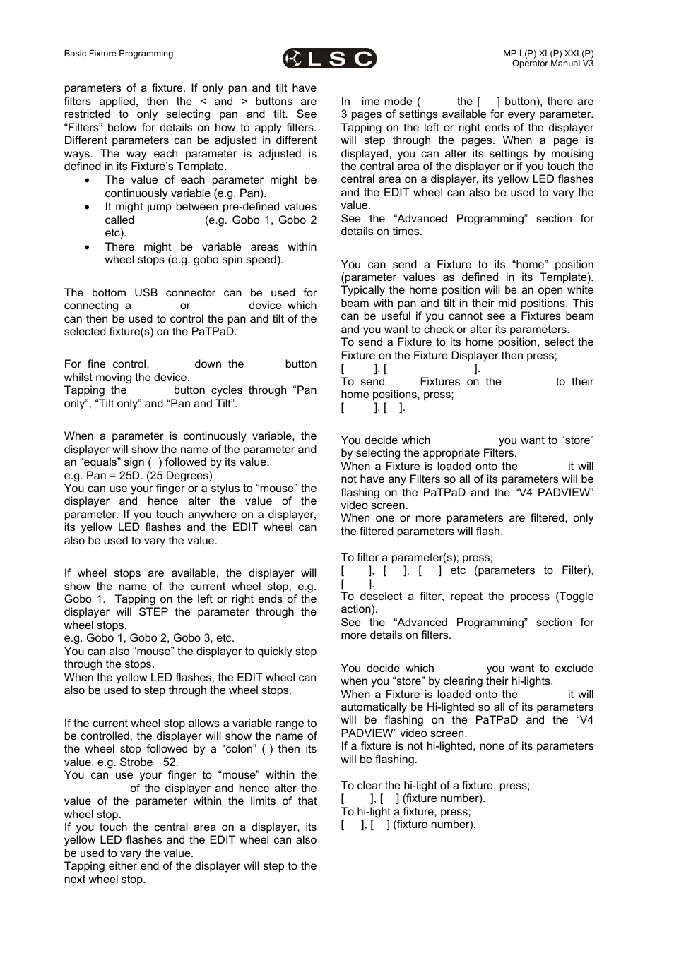 LSC Lighting maXim MP User Manual | Page 46 / 84