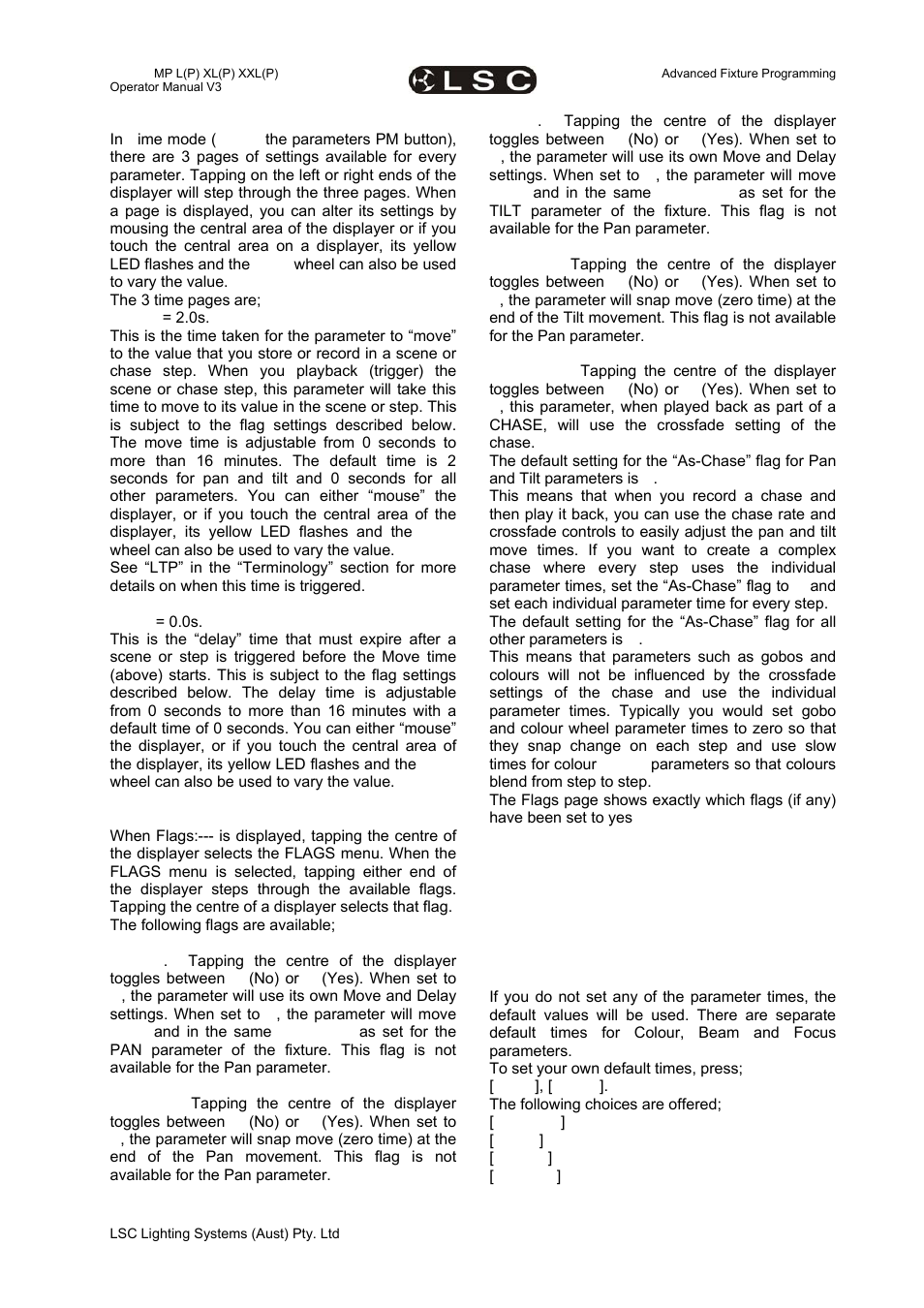 LSC Lighting maXim MP User Manual | Page 51 / 84