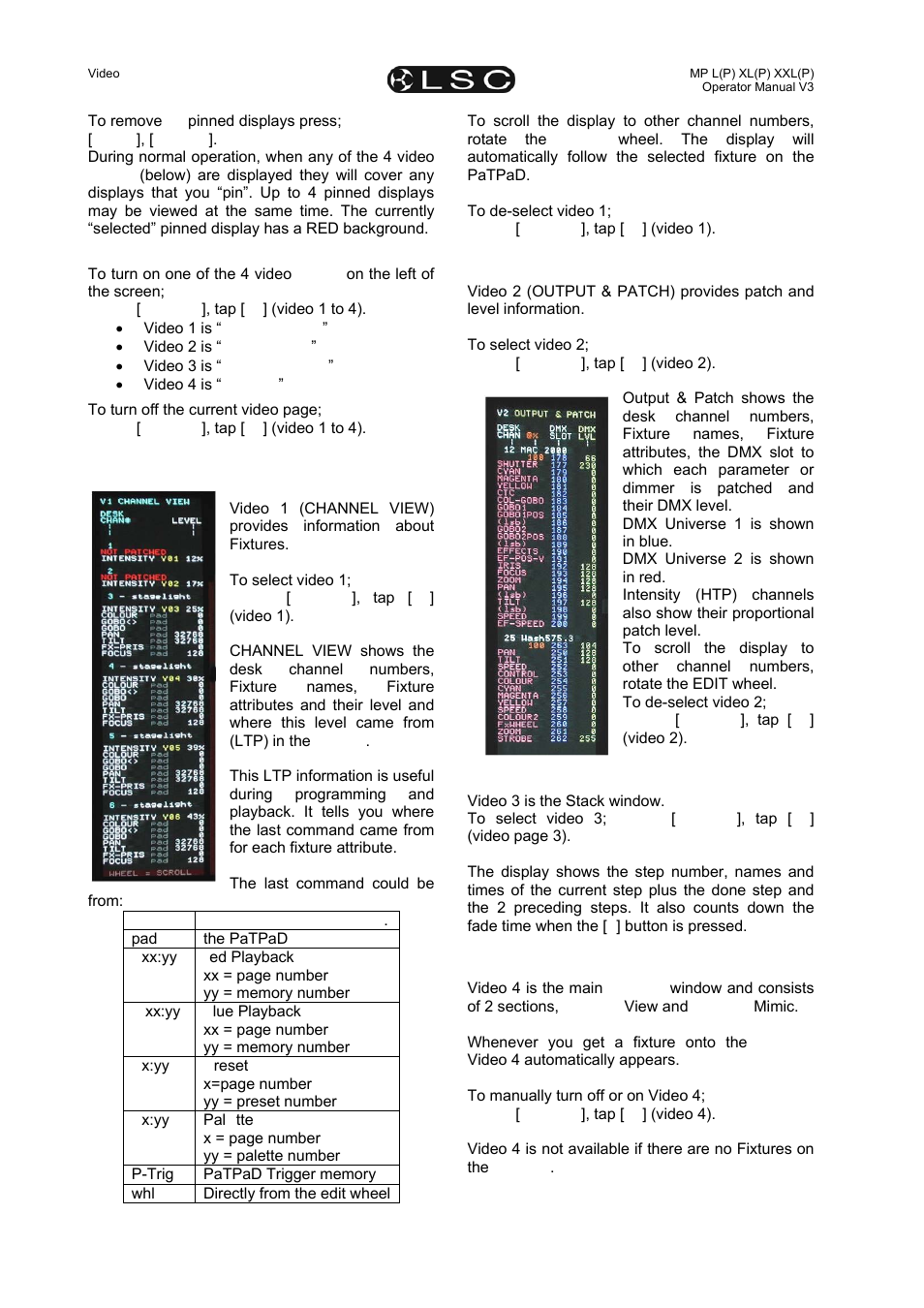 LSC Lighting maXim MP User Manual | Page 74 / 84