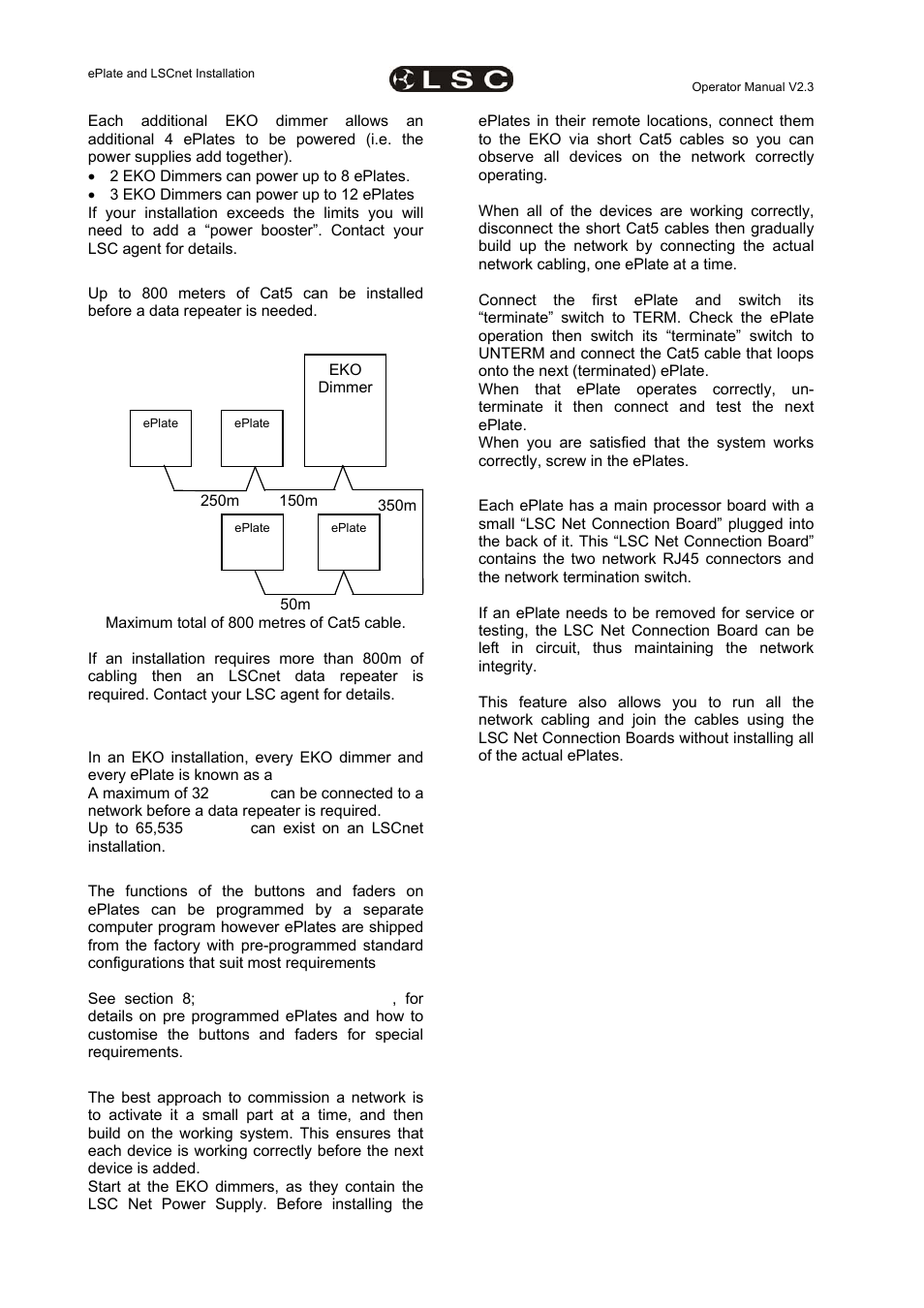 LSC Lighting EKO User Manual | Page 20 / 46